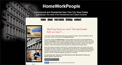 Desktop Screenshot of homeworkpeople.com